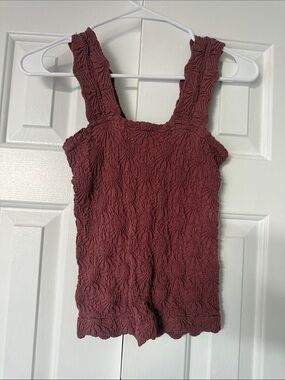 Altar’d state Textured Square-Neck Tank Top